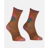 Ortovox Dame Undertøj Ortovox Women's Alpine Light Comp Mid Socks Merino socks 39-41, brown