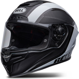 Bell Hjelm, der kan åbnes Motorcykelhjelme Bell Integralhjelm Race Star DLX, Sort/Hvid Voksen