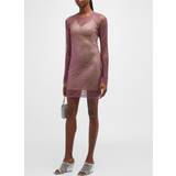 Silke - Slids Tøj Stella McCartney Sequined minidress pink