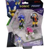 Sonic Plastlegetøj Sonic Samlerfigurer 3 pak assorteret