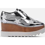 Imiteret læder - Sølv Sneakers Stella McCartney Elyse Platforms, Woman, Silver, Silver