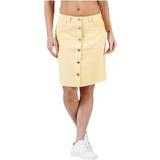 11 - Dame - Gul Nederdele Only Farrah Color Dnm Skirt Yellow