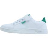 Kappa Hvid Sko Kappa Jr. Sneakers, Zoomy White/Green, Unisex, Sko, Sneakers, Hvid/Grøn