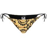 Guld - Polyamid Badetøj Versace Underwear Black Barocco Bikini Bottom A7900 Gold Print