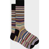 Multifarvet - Silke Undertøj Paul Smith 'Signature Stripe' Silk-Blend Socks Signature Stripe