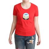 Moschino Dame - Firkantet Tøj Moschino Bomuld T-shirt Red