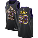 Los Angeles Lakers Kamptrøjer Nike Lebron James Los Angeles Lakers City Edition 2023/24