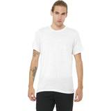Hvid - Kort ærme - Lærred Tøj Bella Canvas Unisex Triblend Short-Sleeve T-Shirt WHT FLCK TRBLND