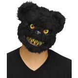 Gul Heldækkende masker Kostumer Horror-Shop Killer Teddy Fell Maske für Halloween
