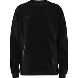 Grå Overdele Craft Sportswear Kid's Core Soul Crew Sweatshirt - Black