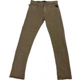 Replay Beige Bukser & Shorts Replay Mens Grover Hyperflex Colour X-Lite Jeans In Sand