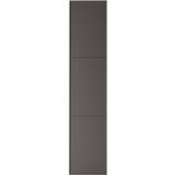 Hylder - Plast Skab Ikea MERÅKER Dark Grey Vitrineskab 50x229cm