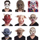 Djævle & Dæmoner Heldækkende masker Kostumer Boland Djævle Latex Maske