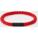 Rød Armbånd Le Gramme 5G Cable Orlebar Brown Bracelet Red Titanium red