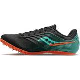 Sneakers Saucony Men's Spitfire Track and Field Shoe, Black/Cool Mint