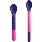 Mam Sutteflasker & Service Mam Feeding Spoons & Cover teske 6m Violet 2 stk