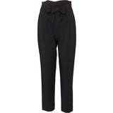 Custommade Sort Bukser & Shorts Custommade Pinja Pants Anthracite Black sort 42/XL