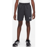 Nike Dri-FIT Athletics-træningsshorts fleece til større børn drenge sort