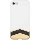 Incipio iPhone 8 7 House of Harlow 1960 Marble Slide Case Hvid Guld