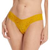 Blonder - Gul - Oversized Tøj Hanky Panky Signature Lace Low Rise Thong Topaz One
