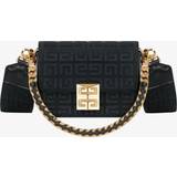 Givenchy Dame Tasker Givenchy Crossbody Bags Small 4G Bag In 4G Embroidered Canvas black Crossbody Bags for ladies