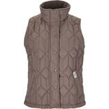 Dame - Polyester Veste Weather Report Peggy Quilted Vest Ladies - Iron