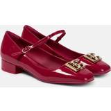 Dolce & Gabbana Lak Højhælede sko Dolce & Gabbana Loafers & Ballet Pumps Mary Jane pink Loafers & Ballet Pumps for ladies