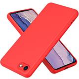 iPhone SE 2022 2020 8 7 Liquid Silikone Cover Rød