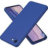 Mobiltilbehør MAULUND iPhone SE 2022 2020 8 7 Liquid Silikone Cover Blå