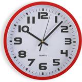 Plast - Rød Ure Versa Red Wall Clock 25cm
