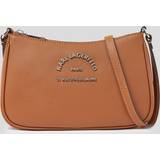 Karl Lagerfeld Brun Tasker Karl Lagerfeld Rue St-guillaume Small Crossbody Bag, Woman, Brown, Size: One size One size