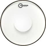 Transparent Trommeskind Aquarian Classic Clear With Power Dot Tom Head 15 In