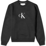 Calvin Klein Bomuld Jumpsuits & Overalls Calvin Klein Jeans Sweatshirts CK INSTITUTIONAL CREW NECK Sort