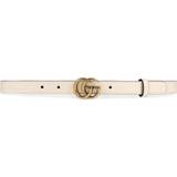 Gucci belt Gucci GG leather belt white