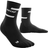 Træningstøj Strømper CEP The Run Compression Mid Cut Socks 4.0 Men - Black