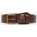 Timberland Skind Tøj Timberland 30mm Belt With Wrapped Keeper For Women In Brown Brown