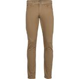 Elastan/Lycra/Spandex - Grøn - Slim Jeans Polo Ralph Lauren Sullivan Slim Fit Stretch 5-Pocket Pants Khaki
