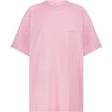 Balenciaga Pink Tøj Balenciaga Oversized cotton T-shirt pink