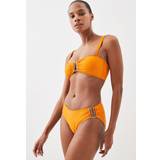 Aftagelige skulderstropper Badetøj Detachable Strap Gold Trim Bikini Top