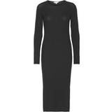 Basic Apparel Kjoler Basic Apparel Coral Dress 001 Black sort