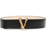 Versace Dame Bælter Versace Virtus leather belt black 80CM