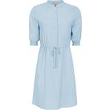 Cashmere - Dame Kjoler Soft Rebels Gilly Dress Cashmere Blue-L