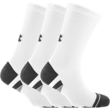 Under Armour Hvid Undertøj Under Armour Heatgear Crew Socks 3-pack - White