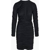 60 - Polyester Kjoler Mads Nørgaard Pollux Aachen Dress Kleid Black