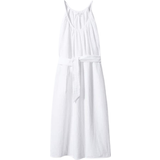 Mango Hvid Kjoler Mango Women's Belt Detail Strap Dress White White