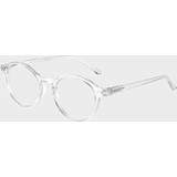 Transparent Læsebriller Beskyt Dit Syn Hipster Blue Light (med styrke) - Transparent