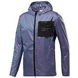 Reebok Herre Overtøj Reebok Night Runner Convert Jacket Purple, Male, Tøj, jakker, Løb, Lilla
