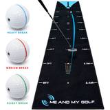 and My Golf Breaking Ball Practice Putting Mat