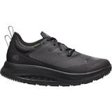 Keen 9 Sneakers Keen Men's WK400 Waterproof Walking Shoe, 44.5, Black-Black
