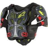 Alpinestars A-10 Full Chest Protector Anthracite/Red Xl/2X Multi, one_size 6700517-1431-X-2XL Unisex